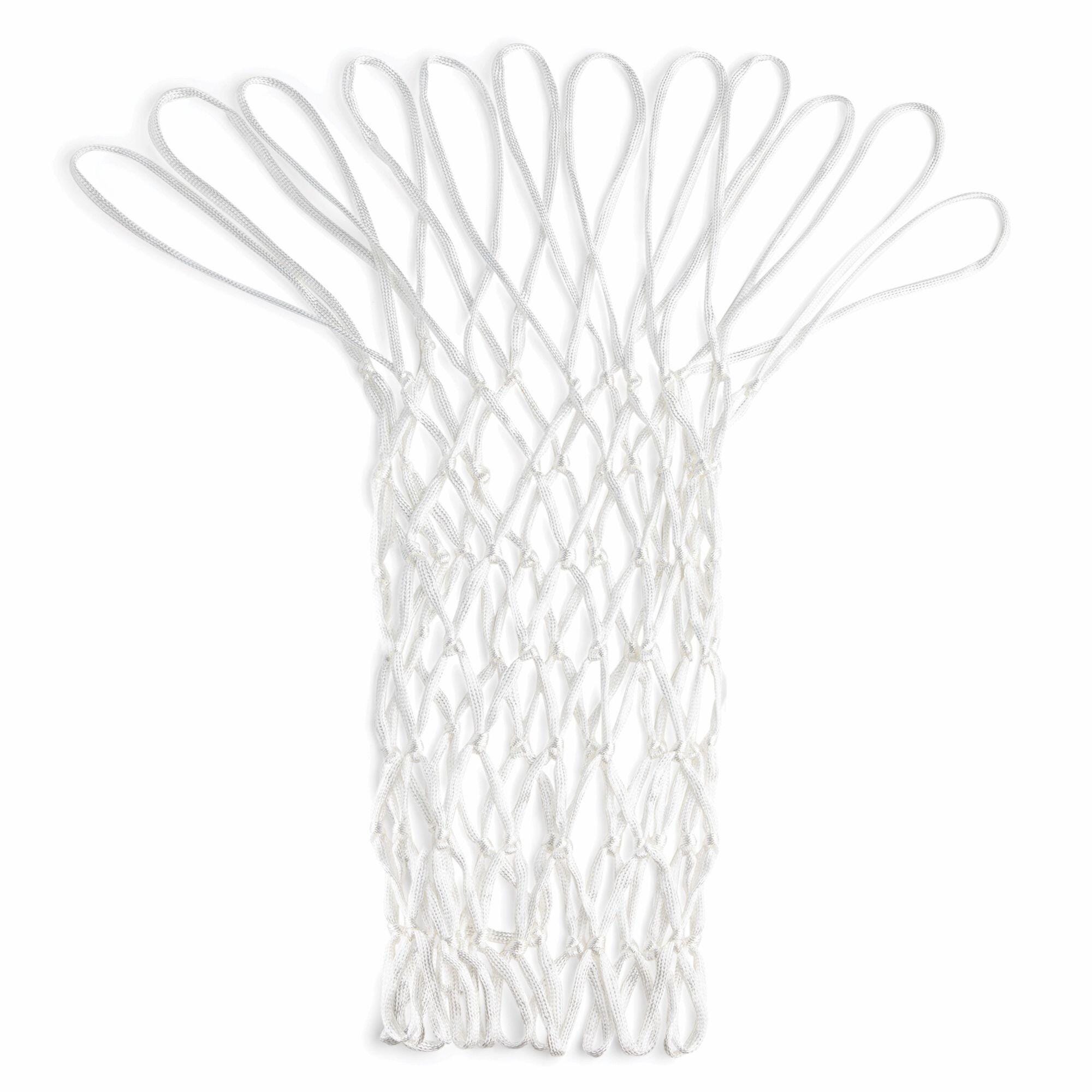 Champion Sports 4mm Economy Basketball Net, White 009521